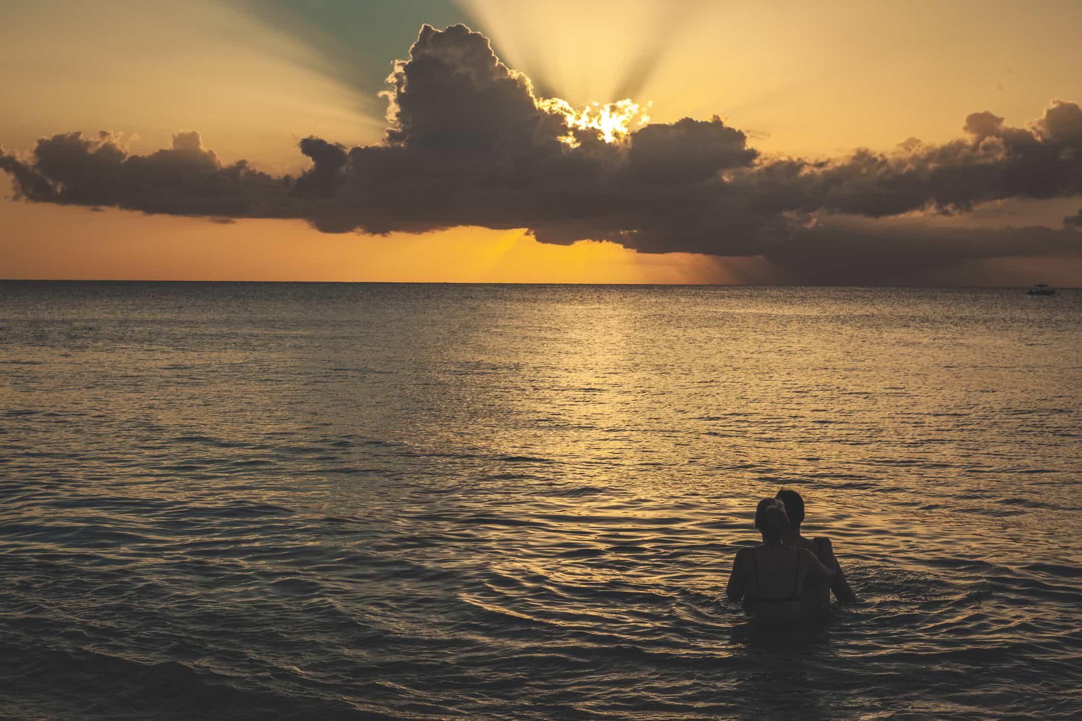 Sunrise swim