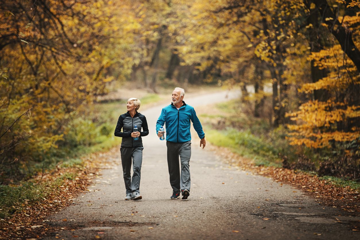 couple out walking