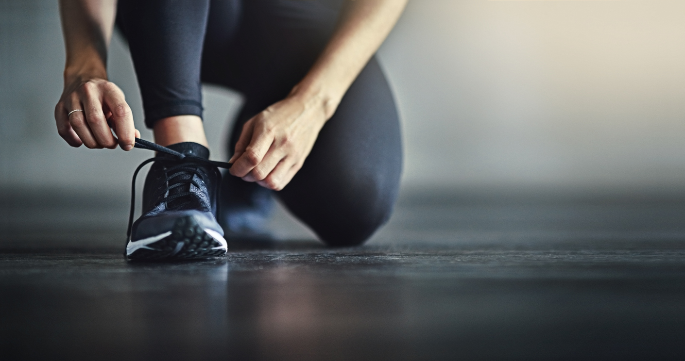 woman working out