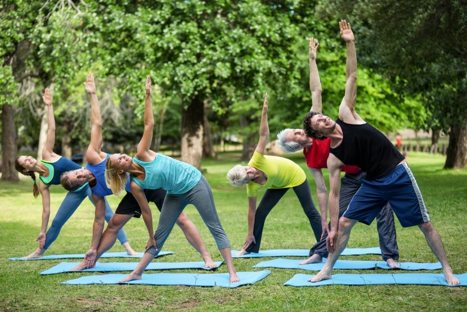 yoga class